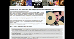 Desktop Screenshot of creativemedia.org.uk