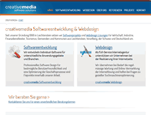 Tablet Screenshot of creativemedia.li